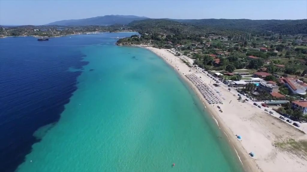 Plaja Trani Ammouda din Halkidiki