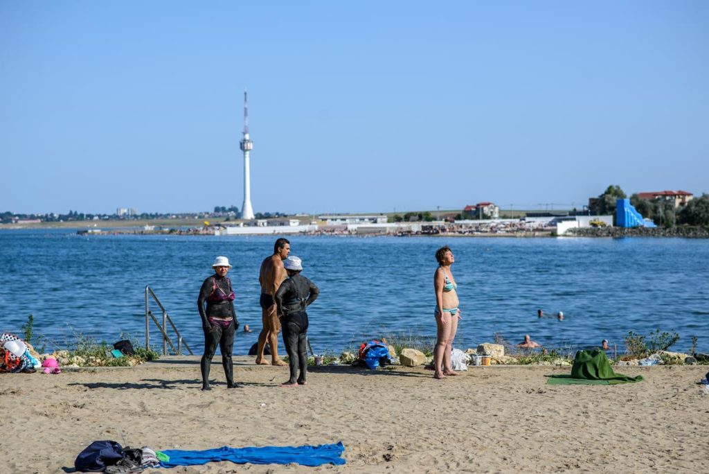 Stațiunea balneară Techirghiol din România