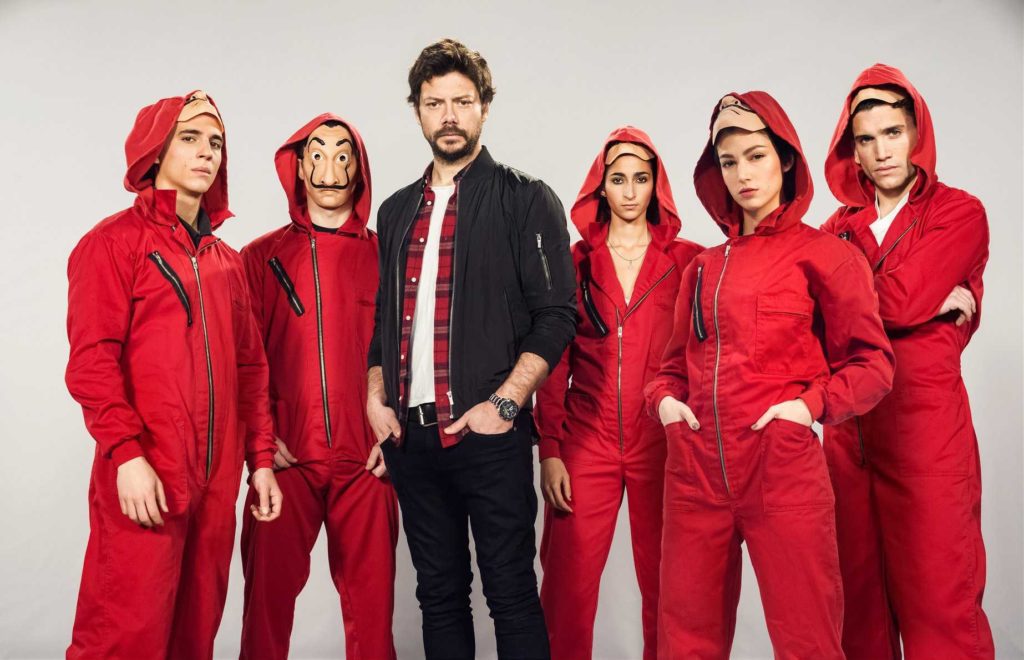 Casa de Papel Money Heist Fabrica de bani serial netflix
