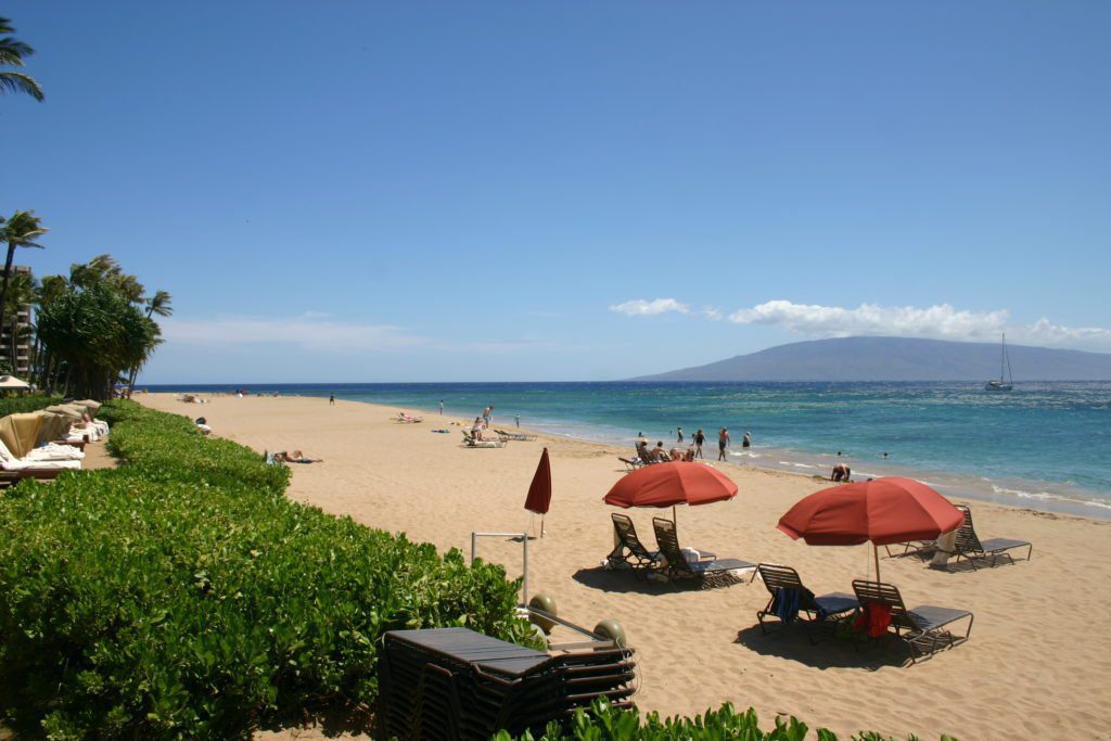 Plaja exotică Ka’anapali Beach - Lahaina, Hawaii