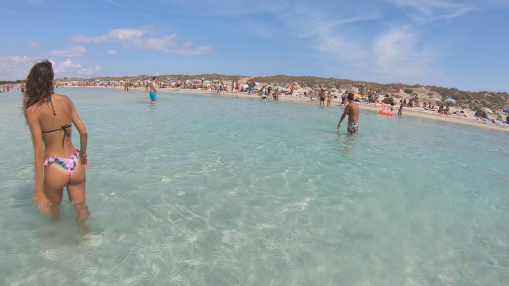 Plaja exotică Playa de Ses Illetes - Formentera, Insulele Baleare