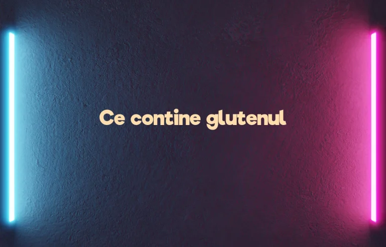 ce contine gluten