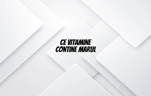 ce vitamine contine marul