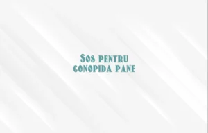 sos pentru conopida pane