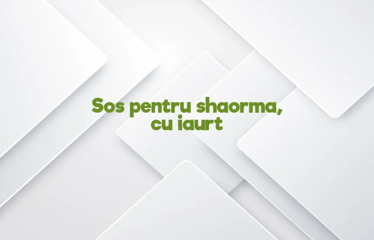 sos shaorma cu iaurt