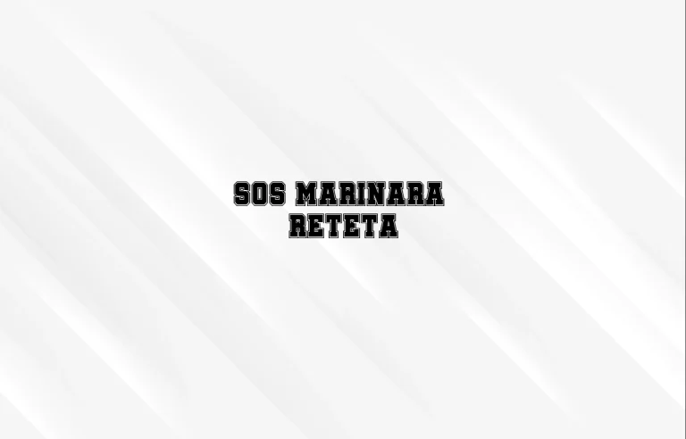 sos marinara reteta