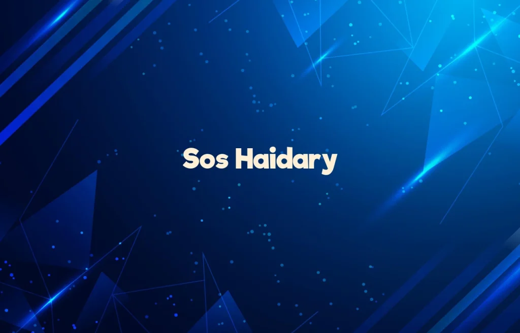 sos haidary