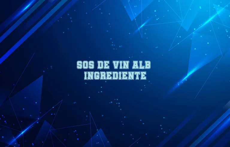 sos de vin alb ingrediente