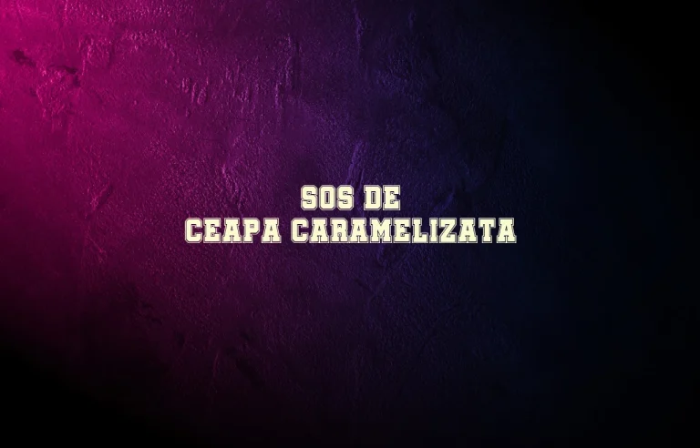 sos de ceapa caramelizata
