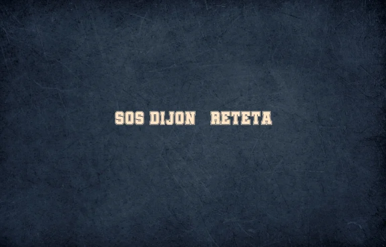 sos dijon reteta