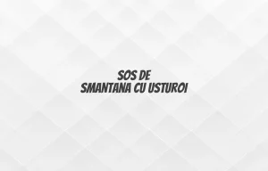 sos de smantana cu usturoi