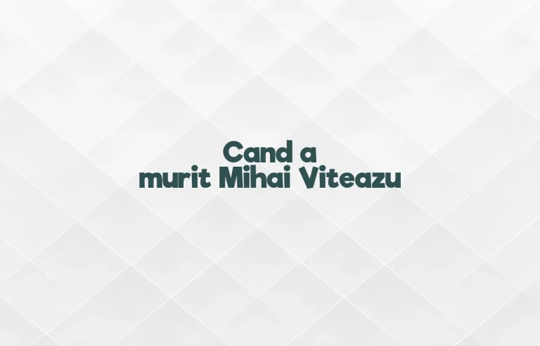 cand a murit mihai viteazu