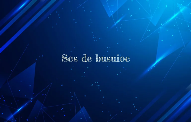 sos de busuioc