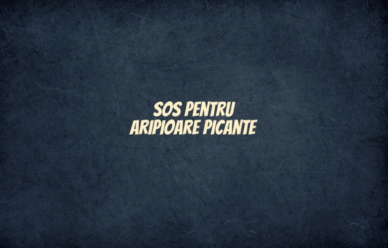sos pentru aripioare picante