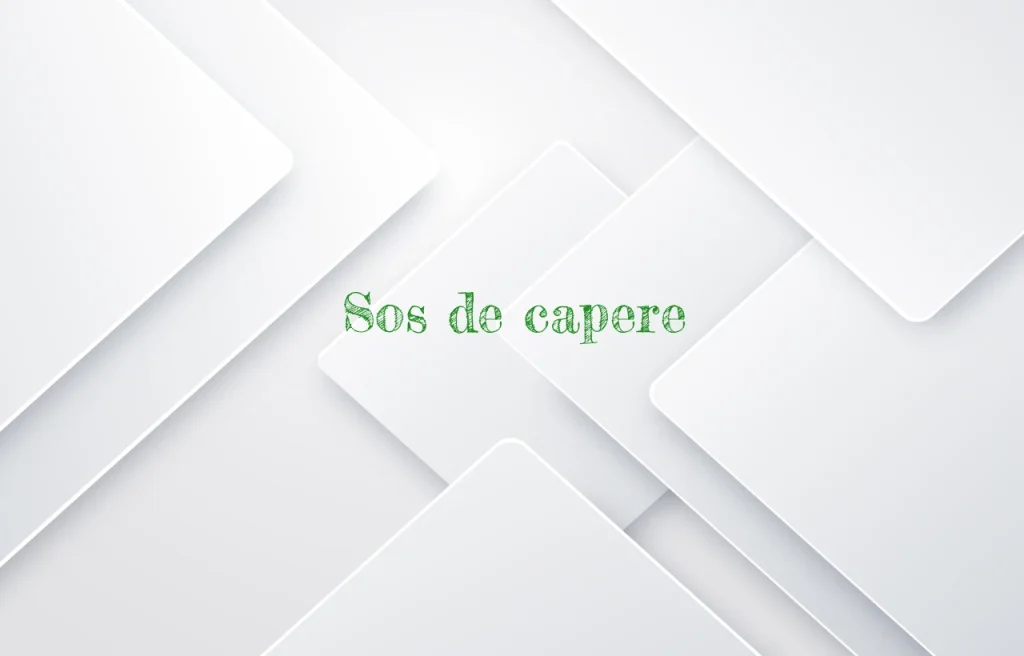 sos de capere