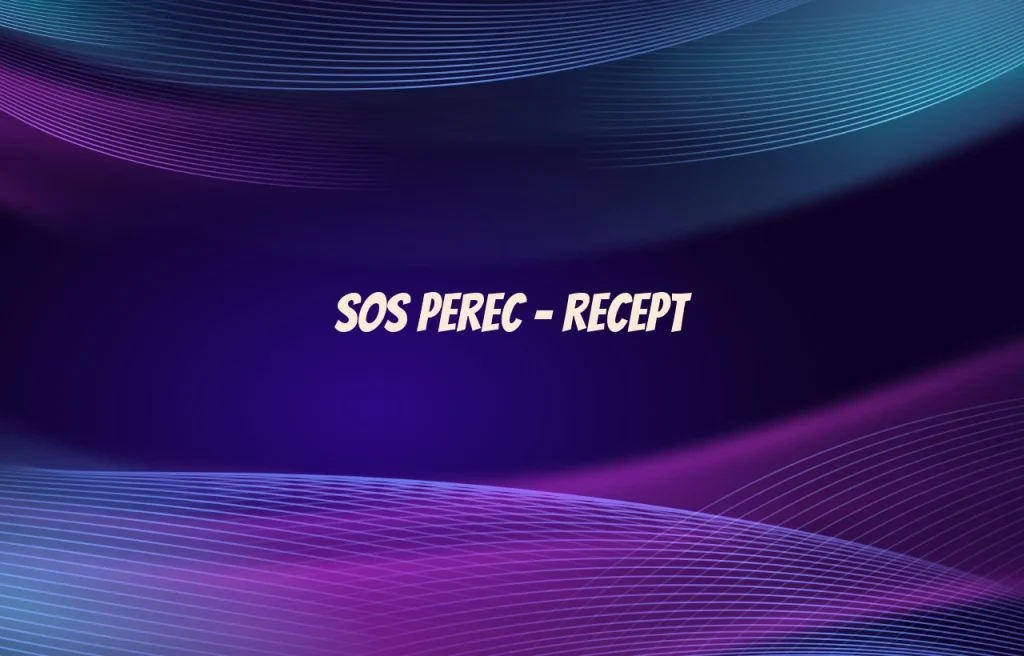 sos perec recept