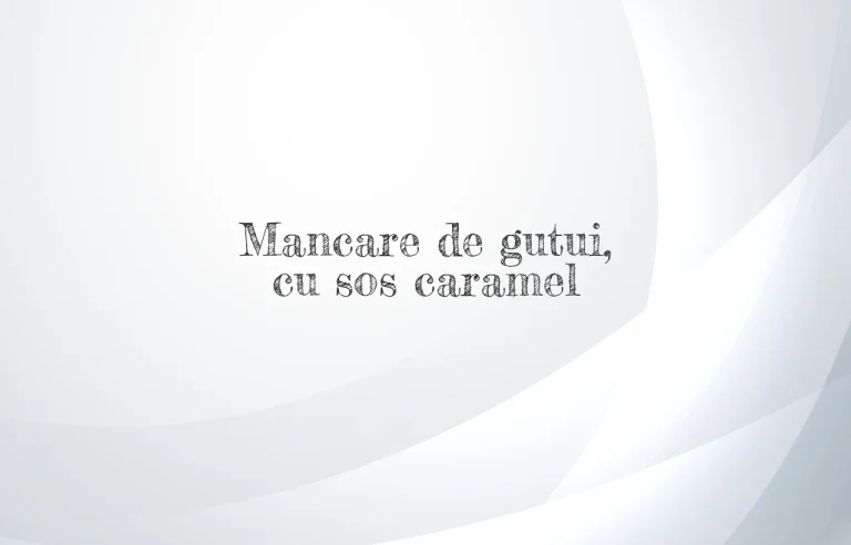 mancare de gutui cu sos caramel