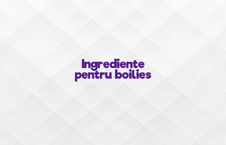 ingrediente boilies
