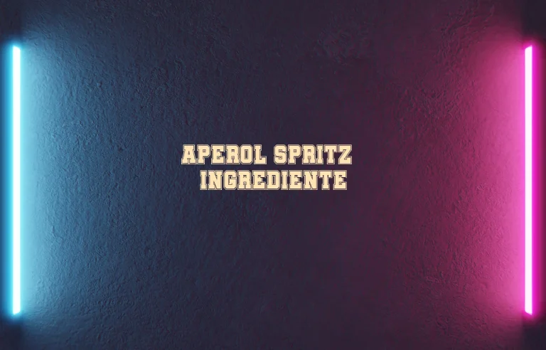 aperol spritz ingrediente