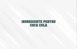 ingrediente coca cola