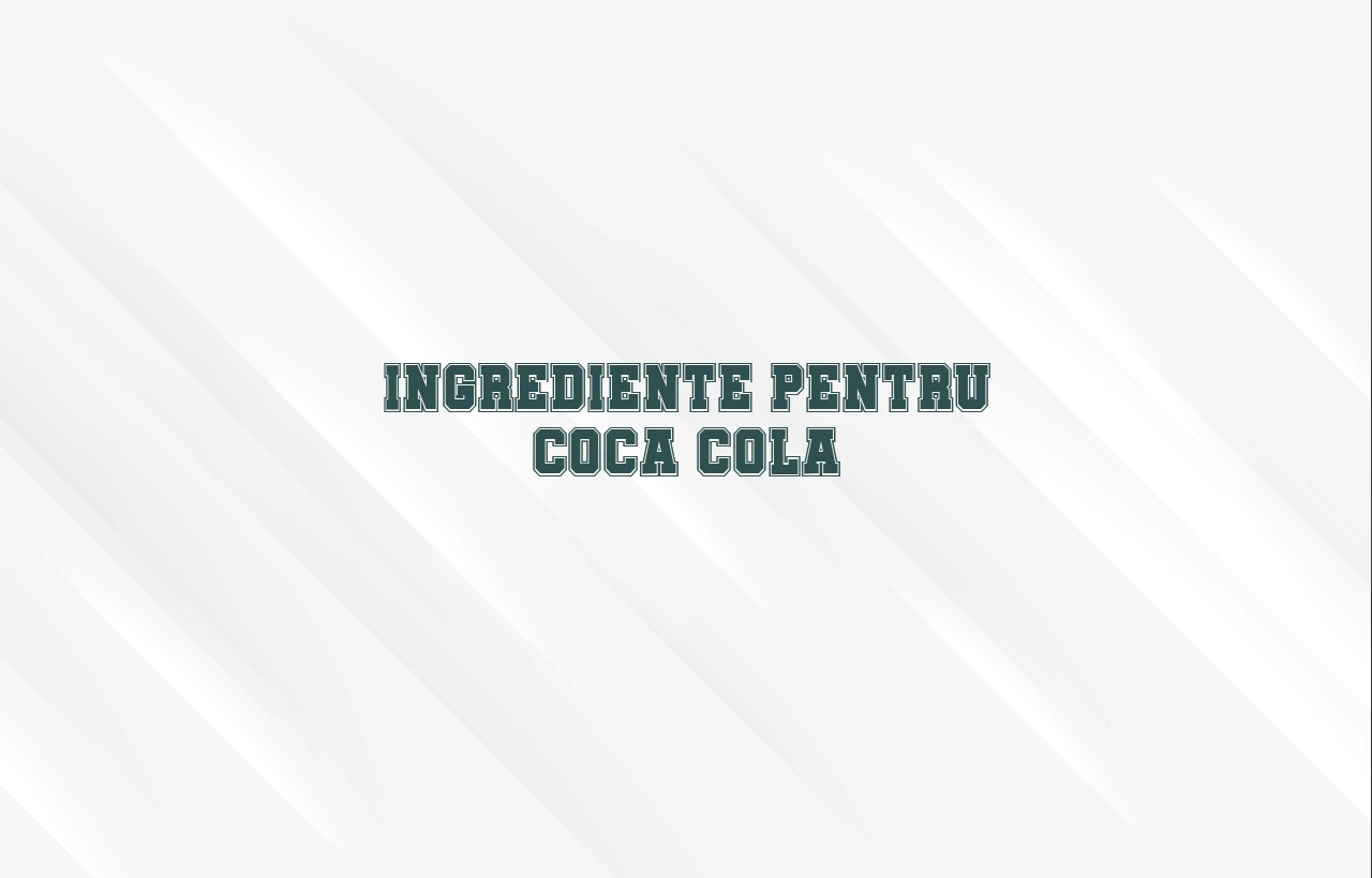 ingrediente coca cola