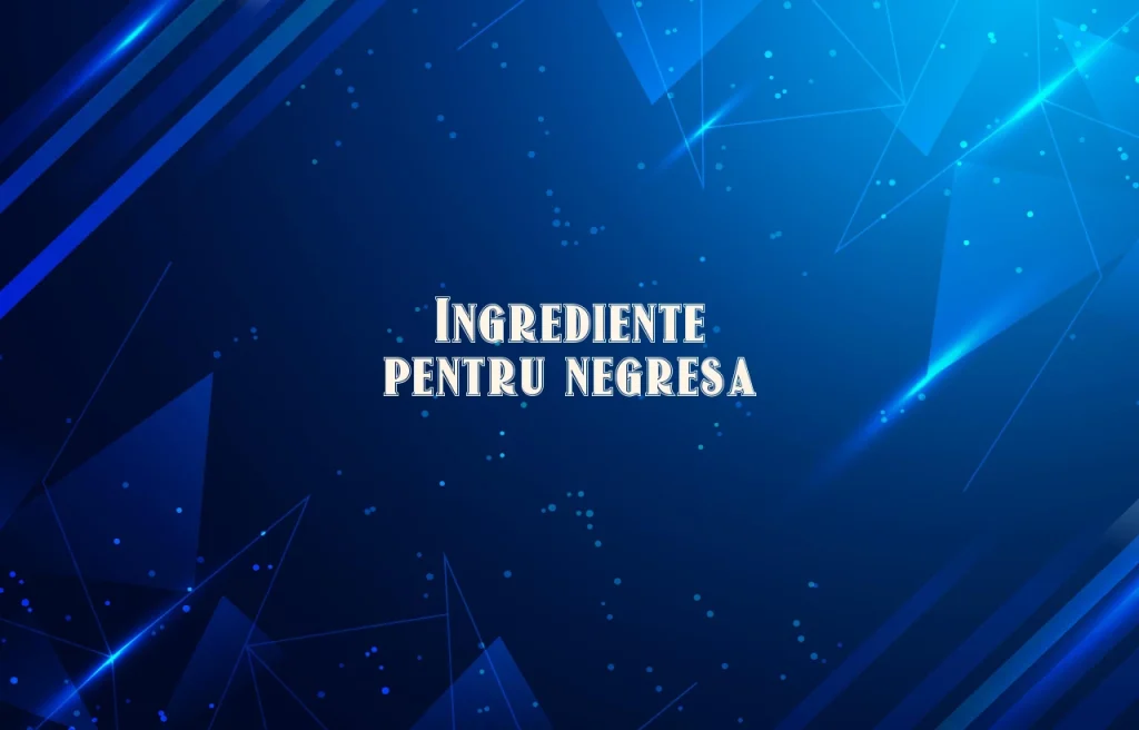 ingrediente negresa