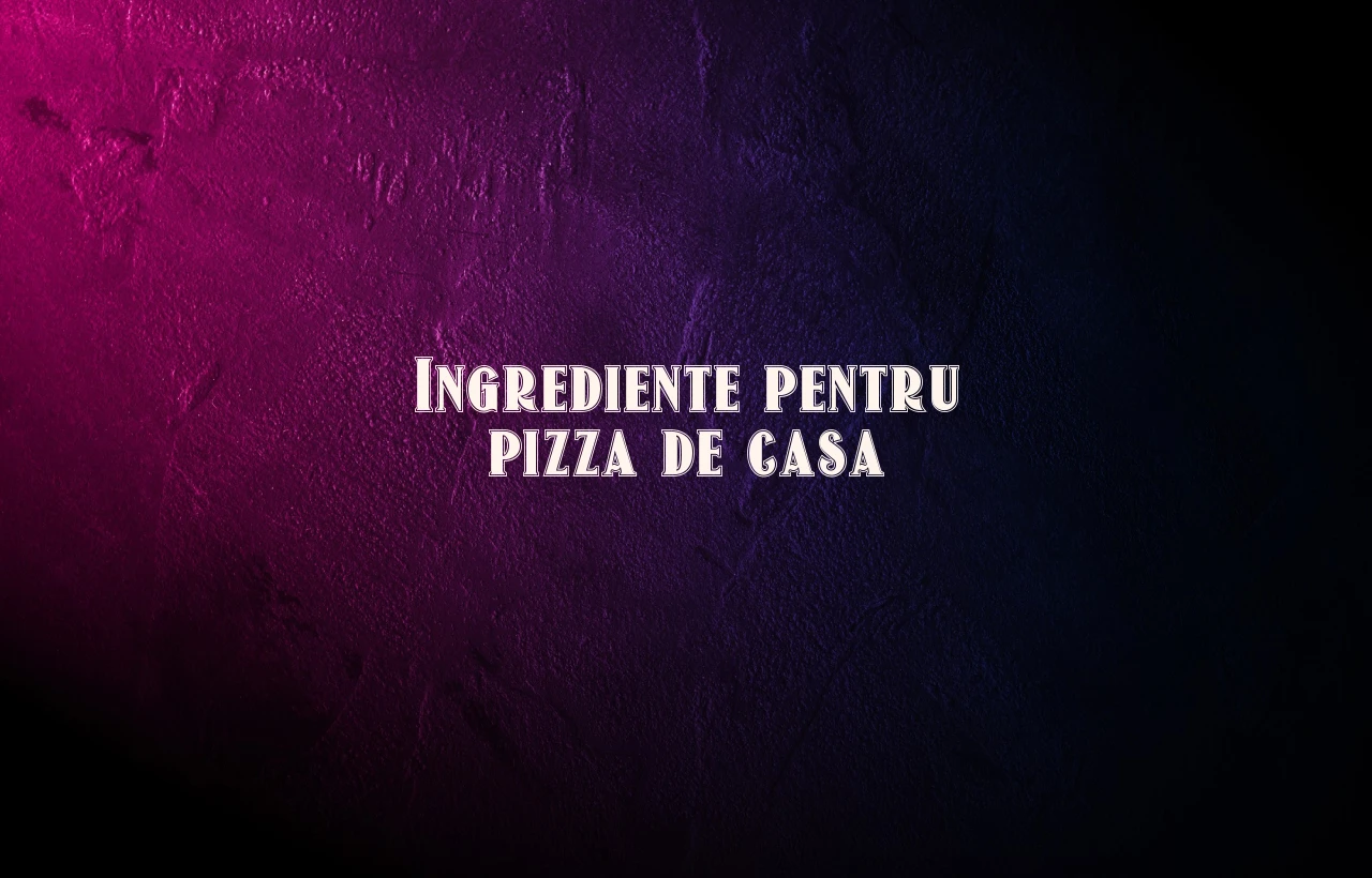 ingrediente pizza de casa