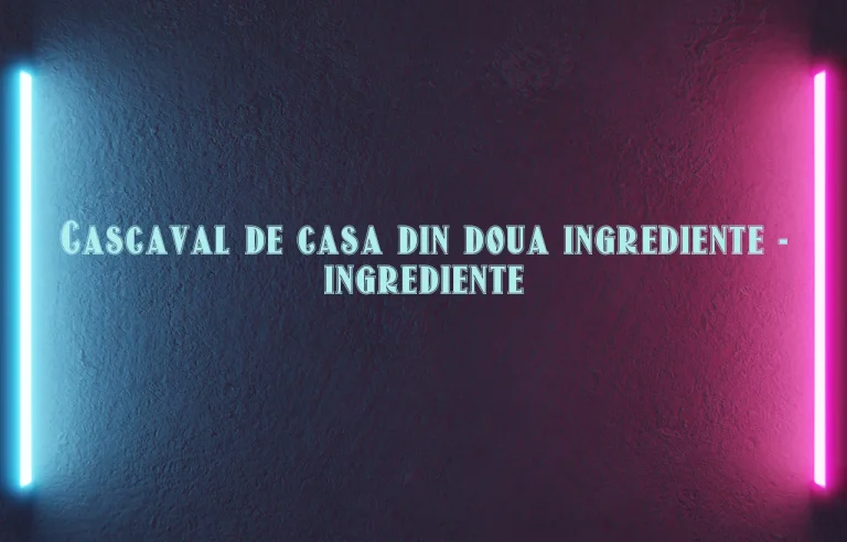 cascaval de casa din doua ingrediente