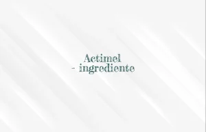 actimel ingrediente