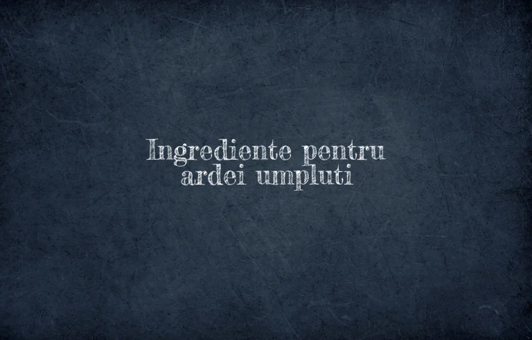 ingrediente ardei umpluti