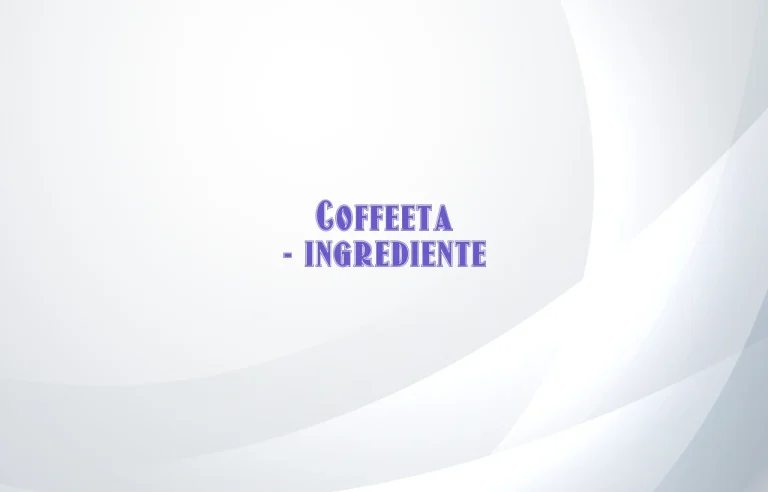 coffeeta ingrediente